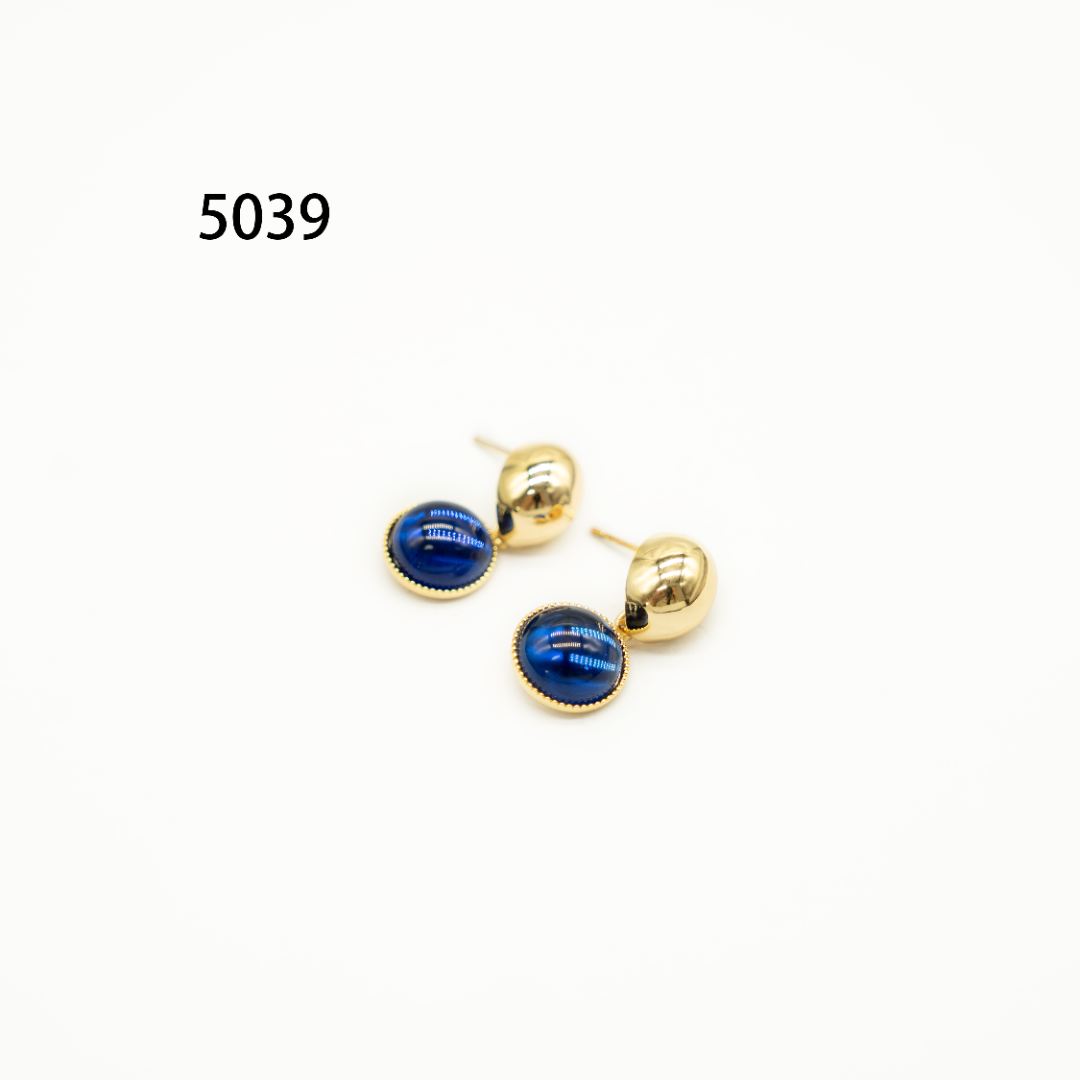 铜合金耳饰 时尚气质轻奢耳环新款小众设计高级感耳钉耳饰～5039