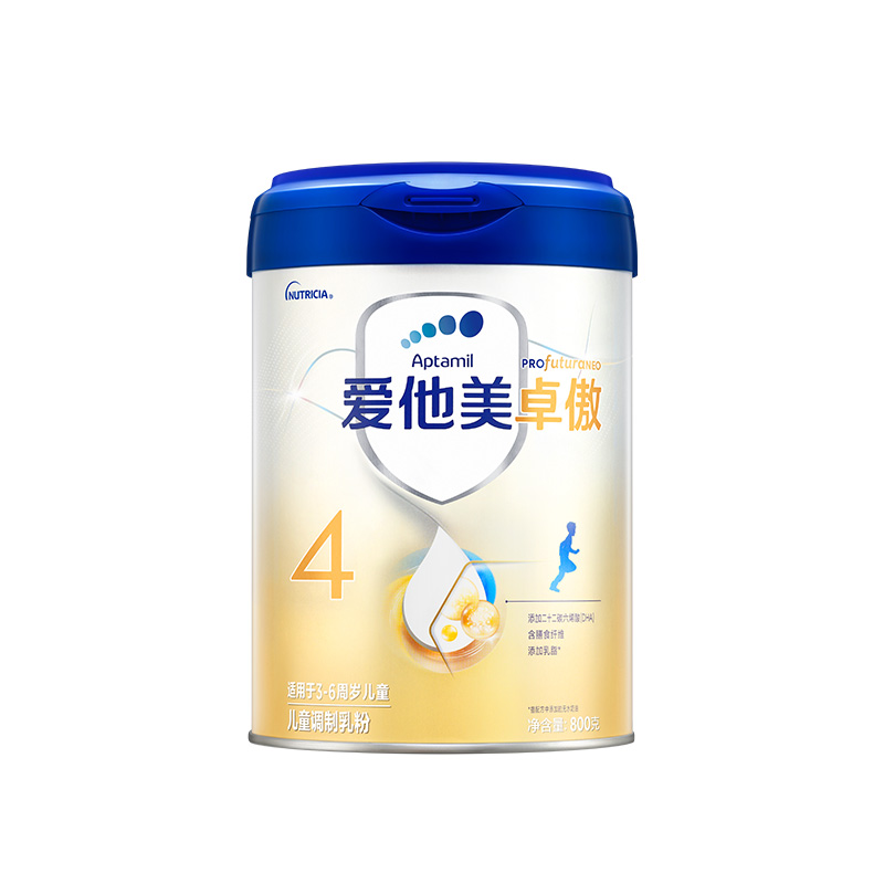 爱他美卓傲4段[儿童营养奶粉]3-6岁儿童调制乳粉800g/罐