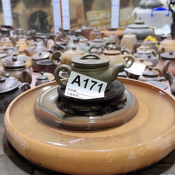 紫砂茶壶念*坭兴陶柴烧