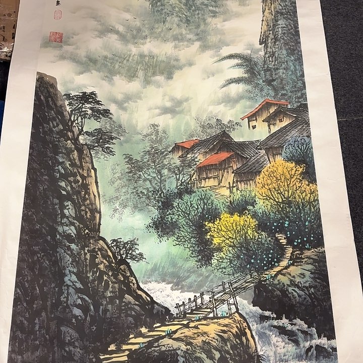 国画一**来手绘作品欣赏