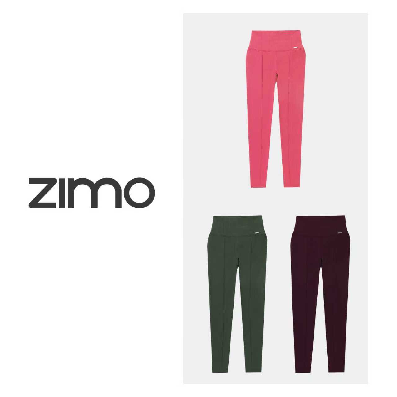 高尔夫九分裤-zimo-健身健身服外穿高腰时尚-WFYJ001激情巧克力*3