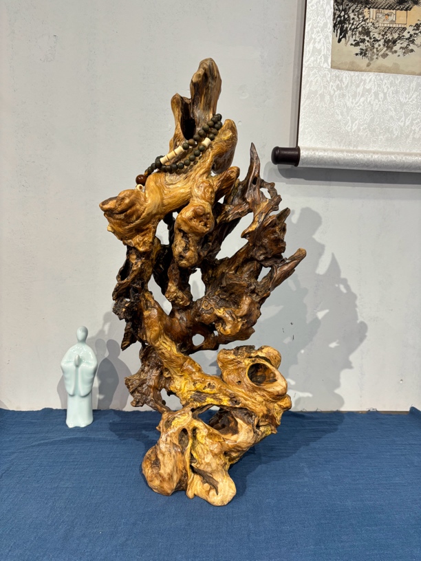 自然随形根艺摆件株木风化老料