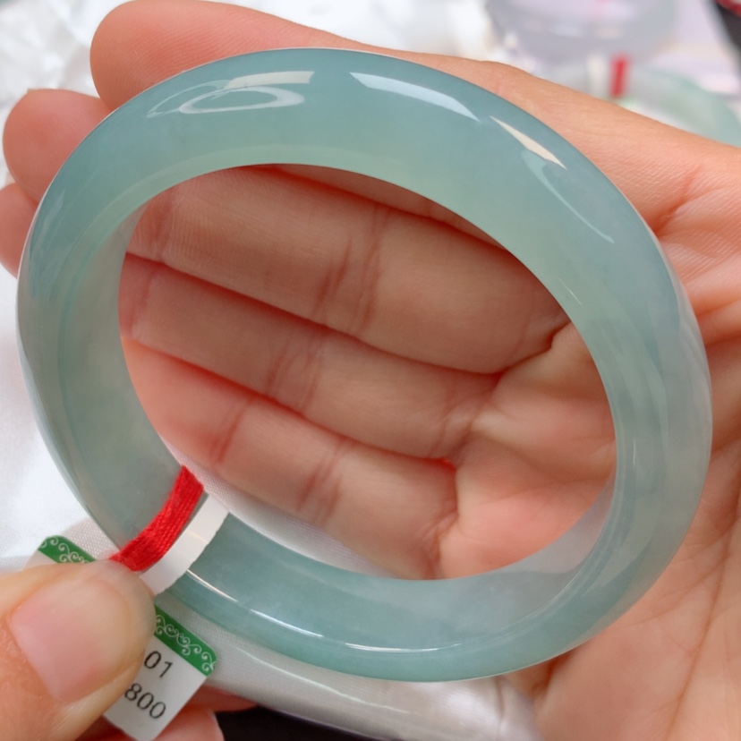 【闪购商品】翡翠手镯未镶嵌天然翡翠手镯