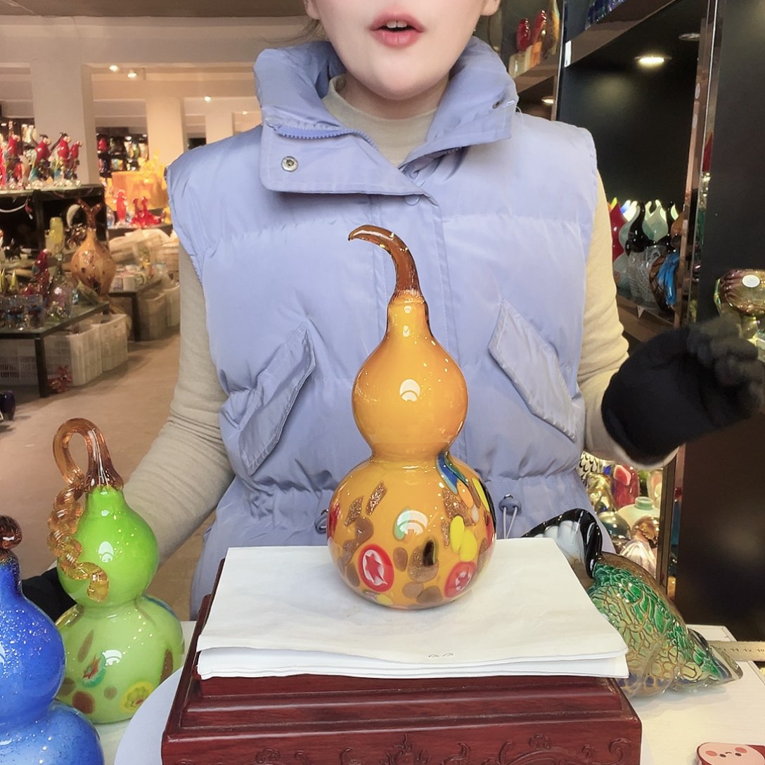 茶盏琉璃的颜色也很好看