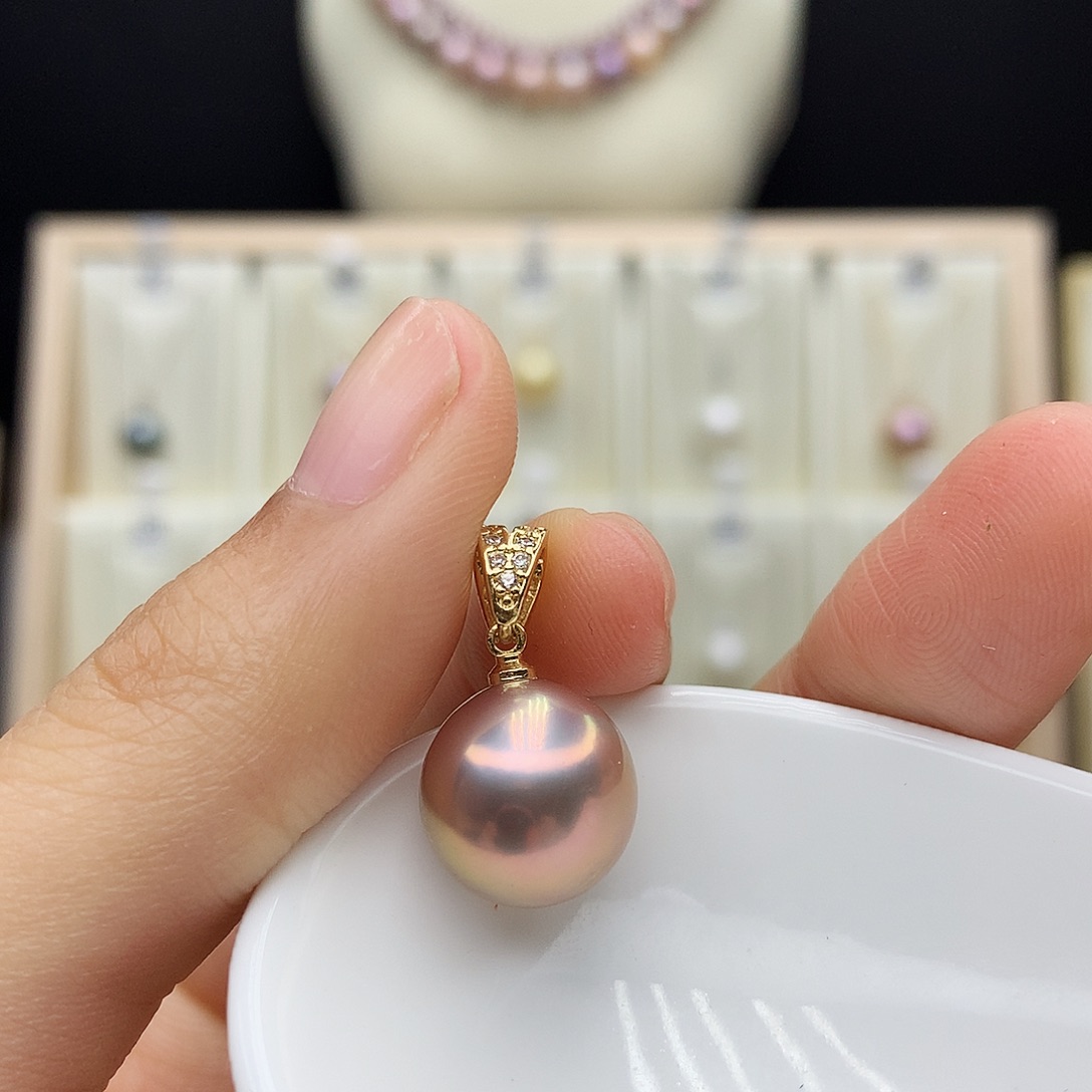 颈饰淡水珍珠合金