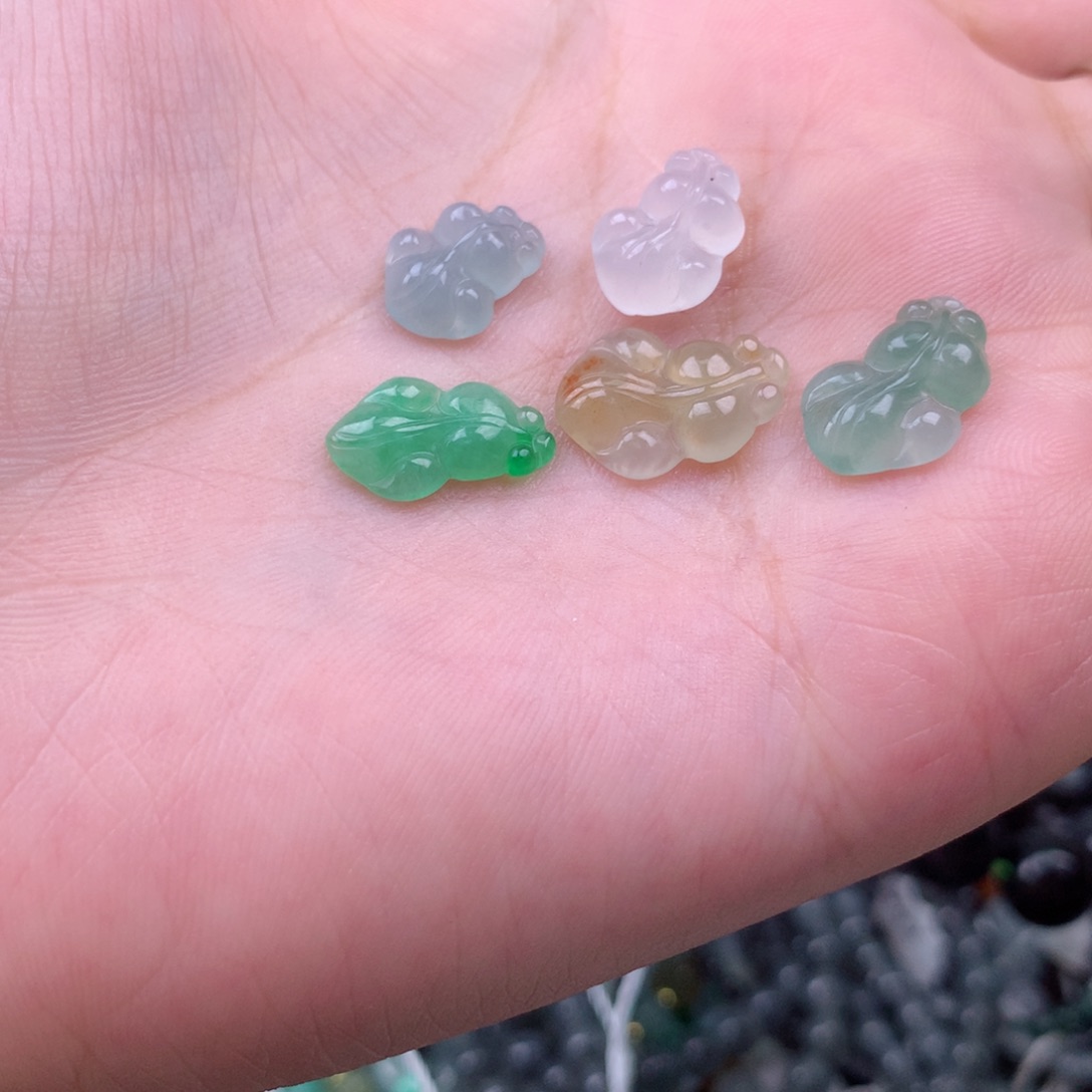 翡翠散珠我***恼小金鱼5个