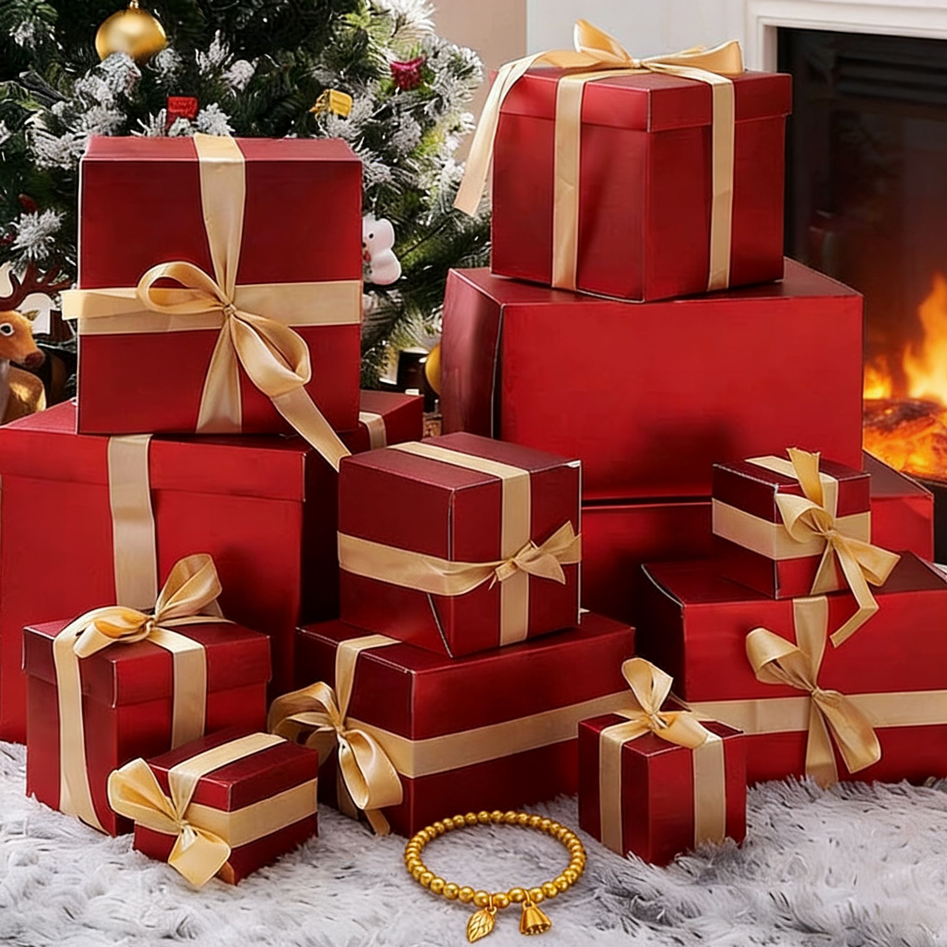 春节风精美礼盒挂件sxx1203060