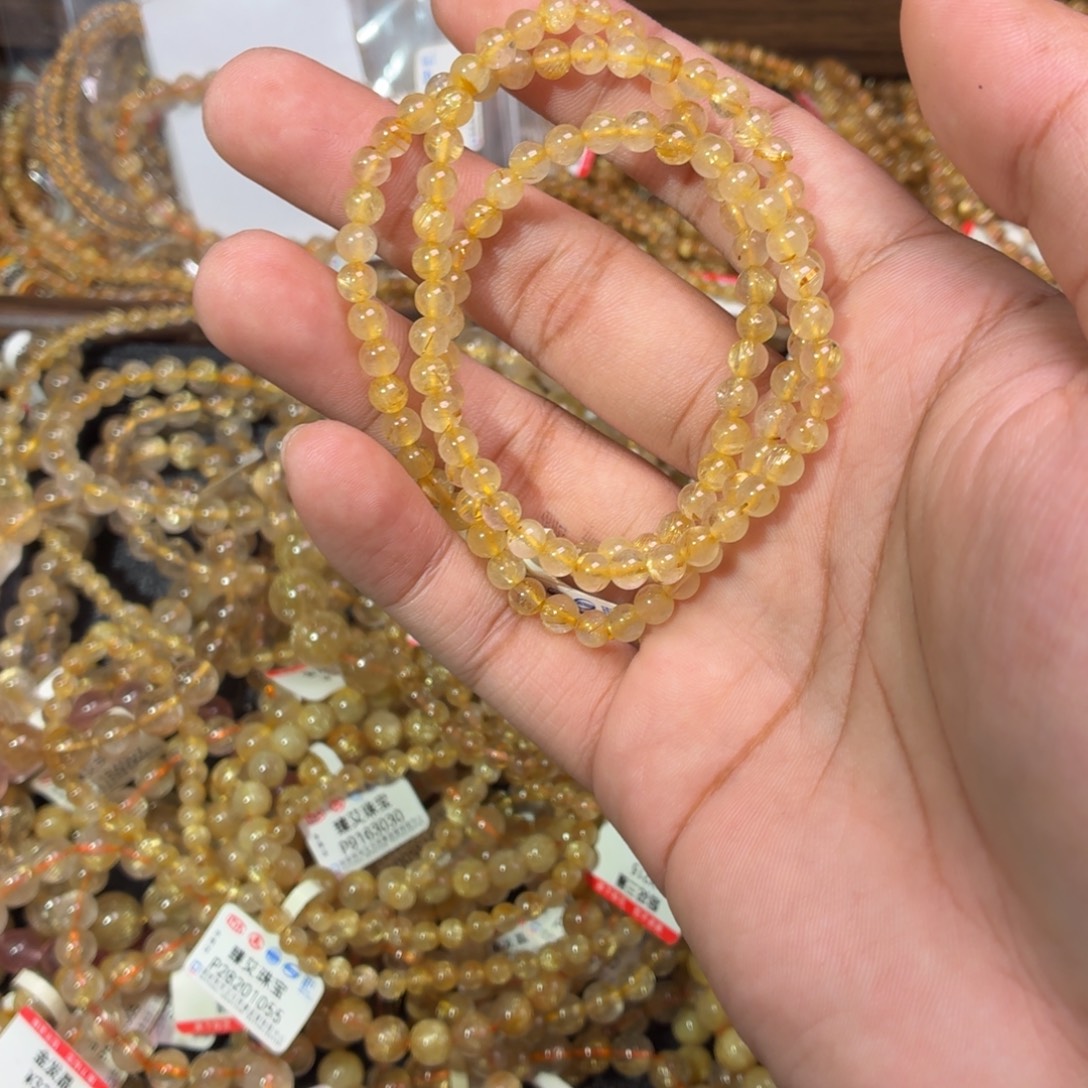 未镶嵌发晶手链卡5