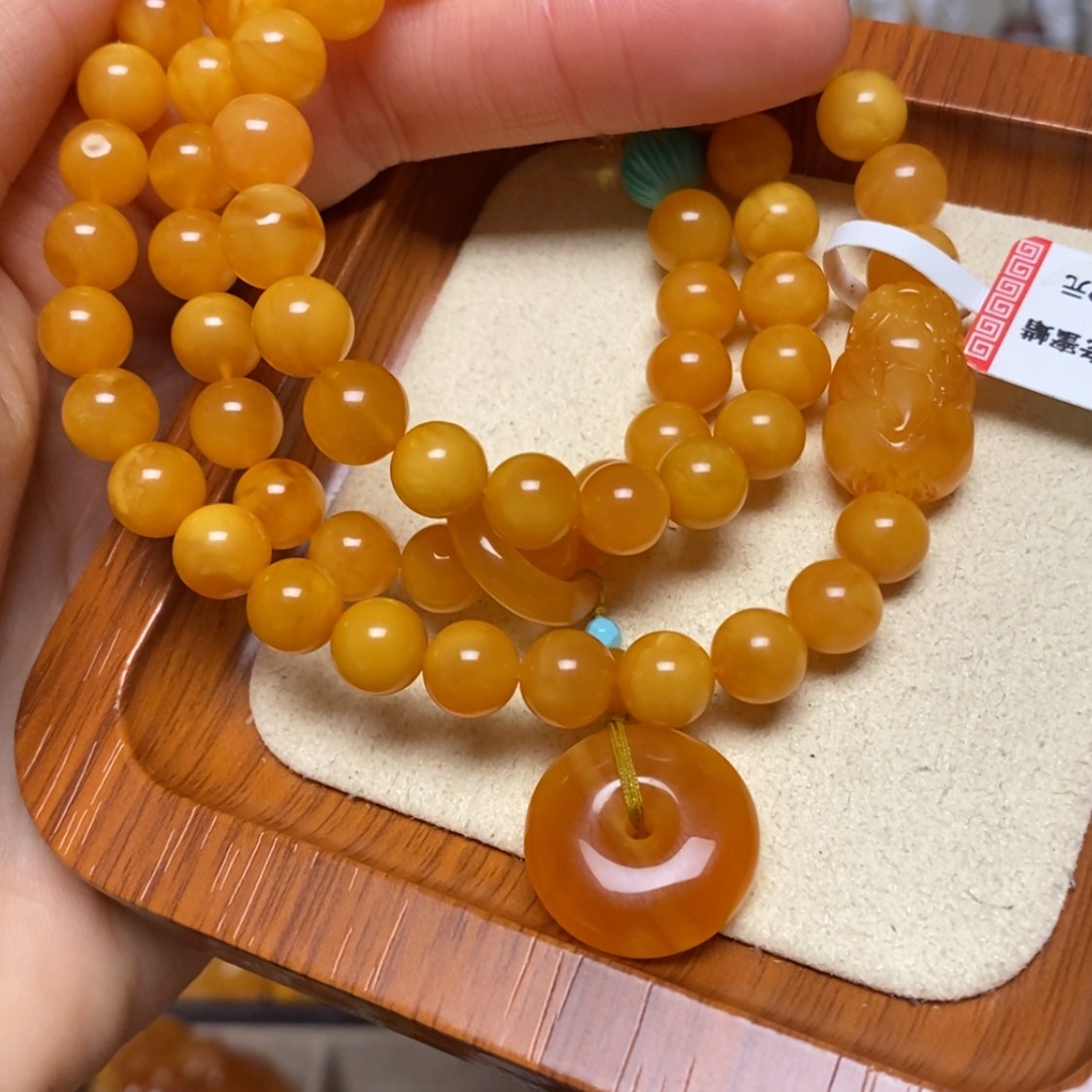 【闪购商品】手链蜜蜡未镶嵌手串