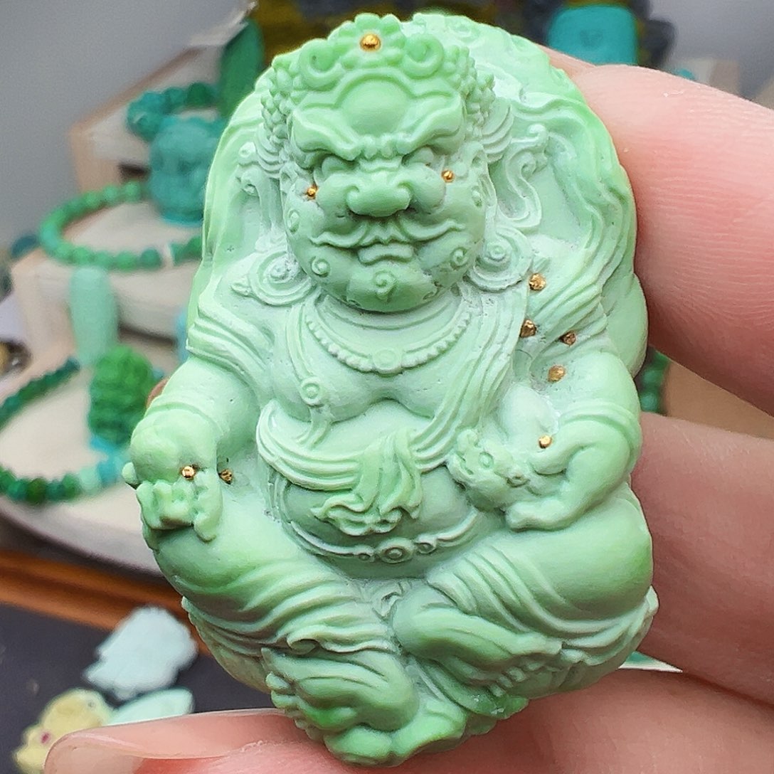 未镶嵌绿松石主播万珍