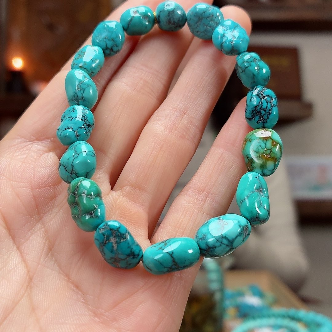 未镶嵌绿松石珠宝奇石