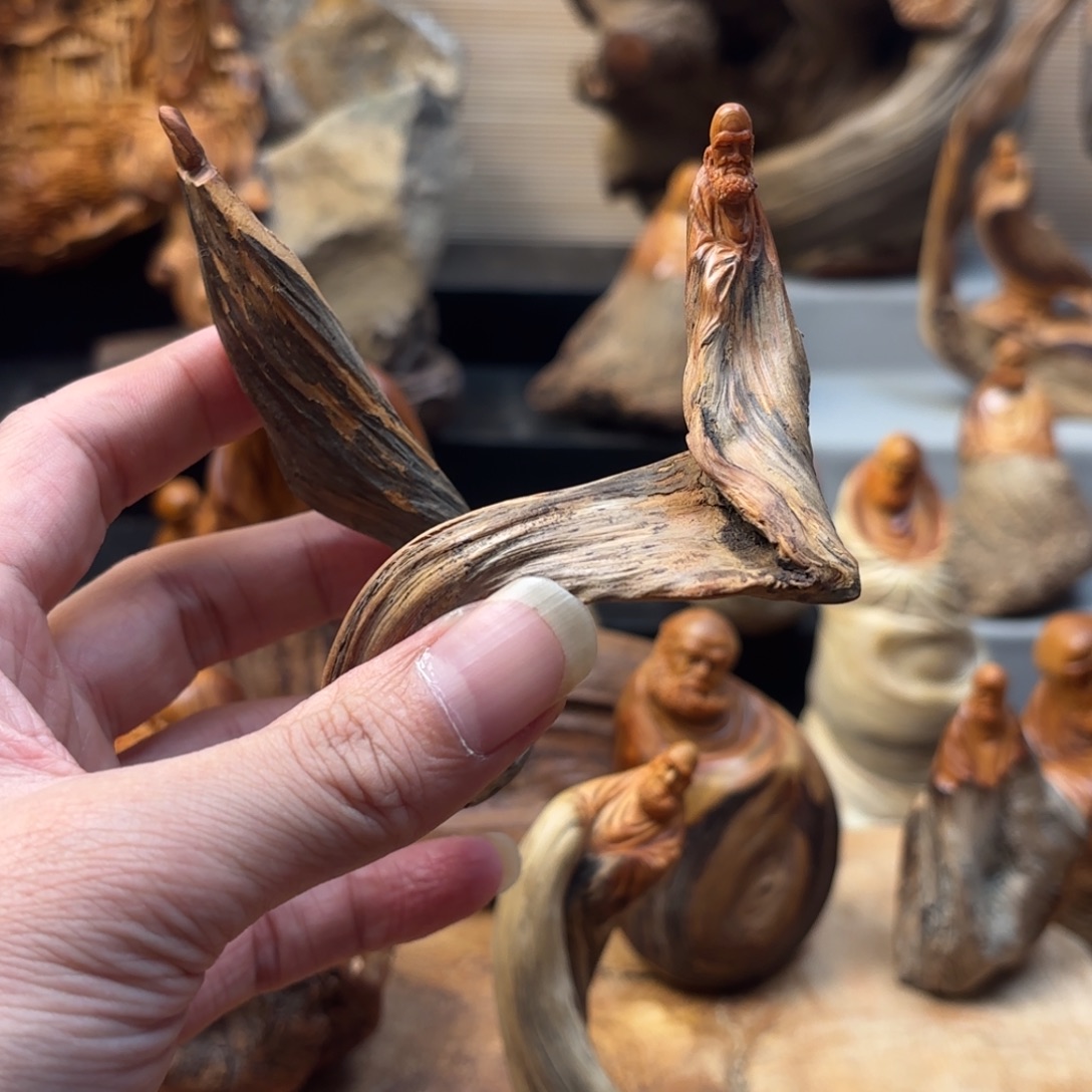 大****柏木太行崖柏手工雕刻