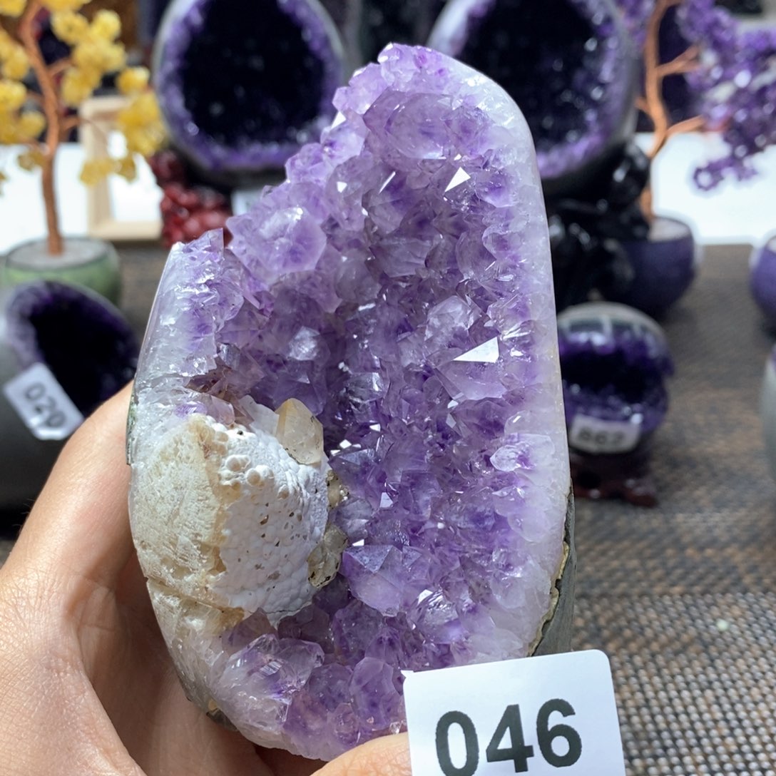 大型摆件（非配饰）紫晶未镶嵌