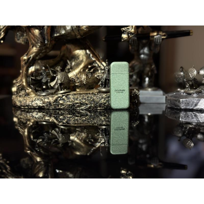 绿色磨砂绿充气打火机L