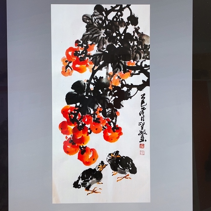 国画张圣敏先生纯手绘作品