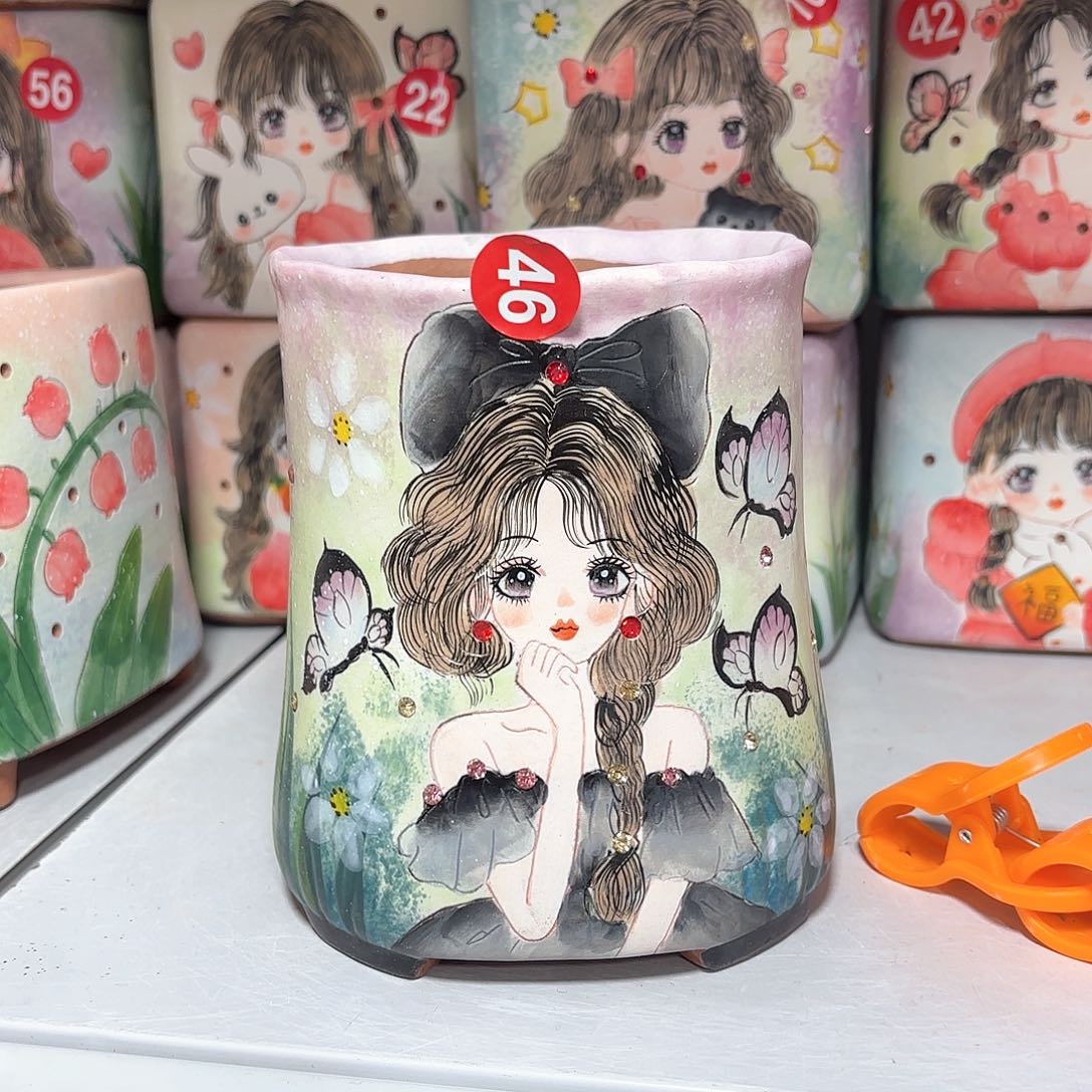 紫砂花盆手工花盆默认微瑕10/13