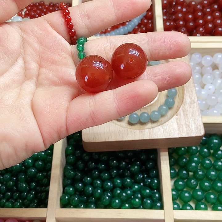 玛瑙/玉髓合金珠宝半成品