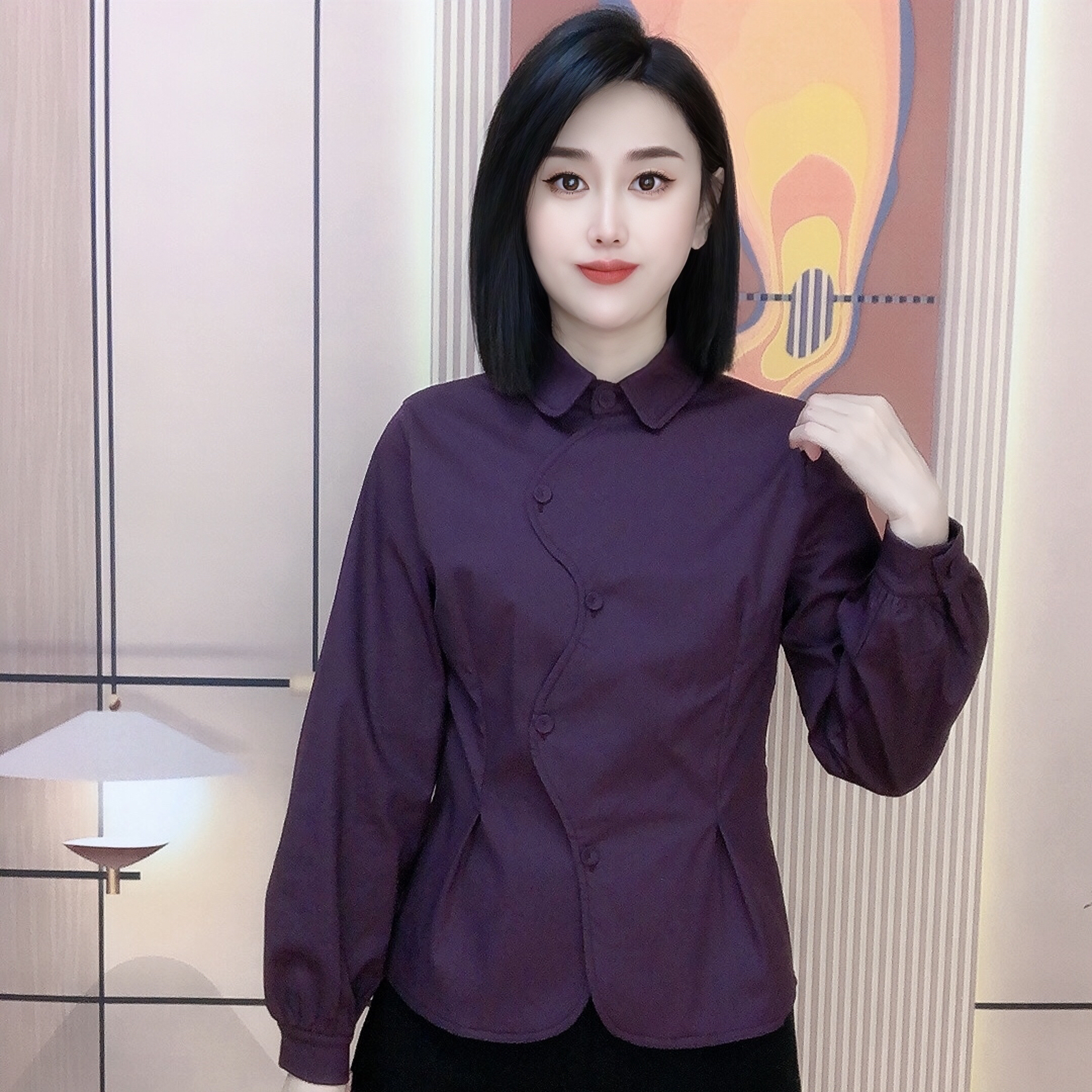 【加绒】1513加绒保暖衬衫