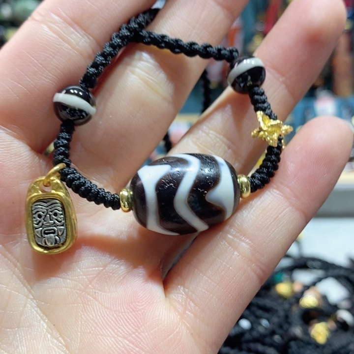 玛瑙/玉髓颈饰合金32