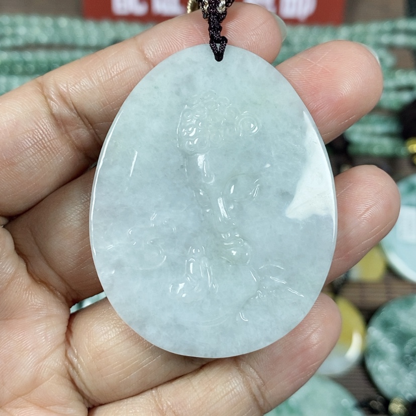 【闪购商品】翡翠颈饰未镶嵌玉吊坠翡翠玉佛观天下