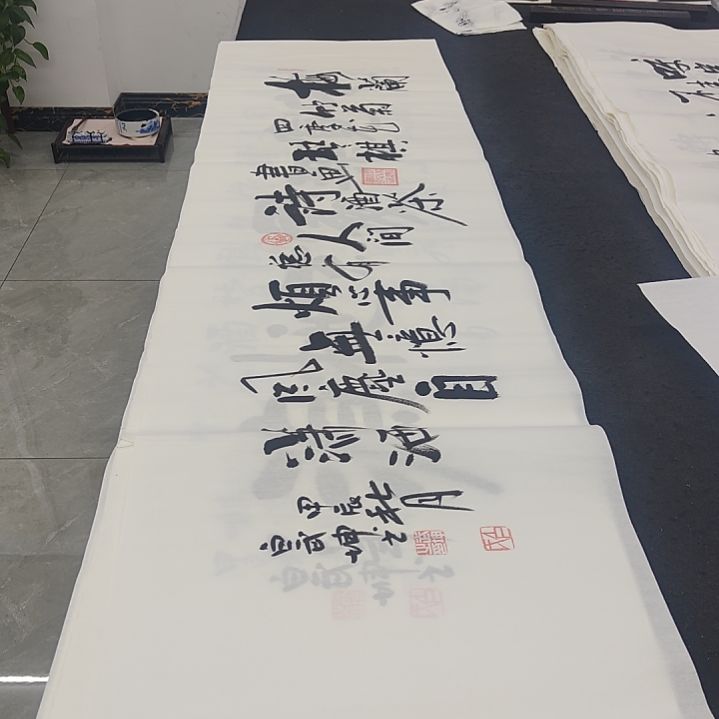 白武坤老师作品一副