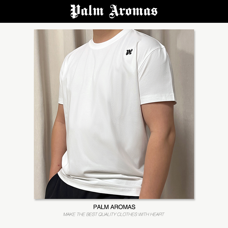 【清货】【40支 凉感】领口三针夏日超舒服透气窄袖圆领T恤