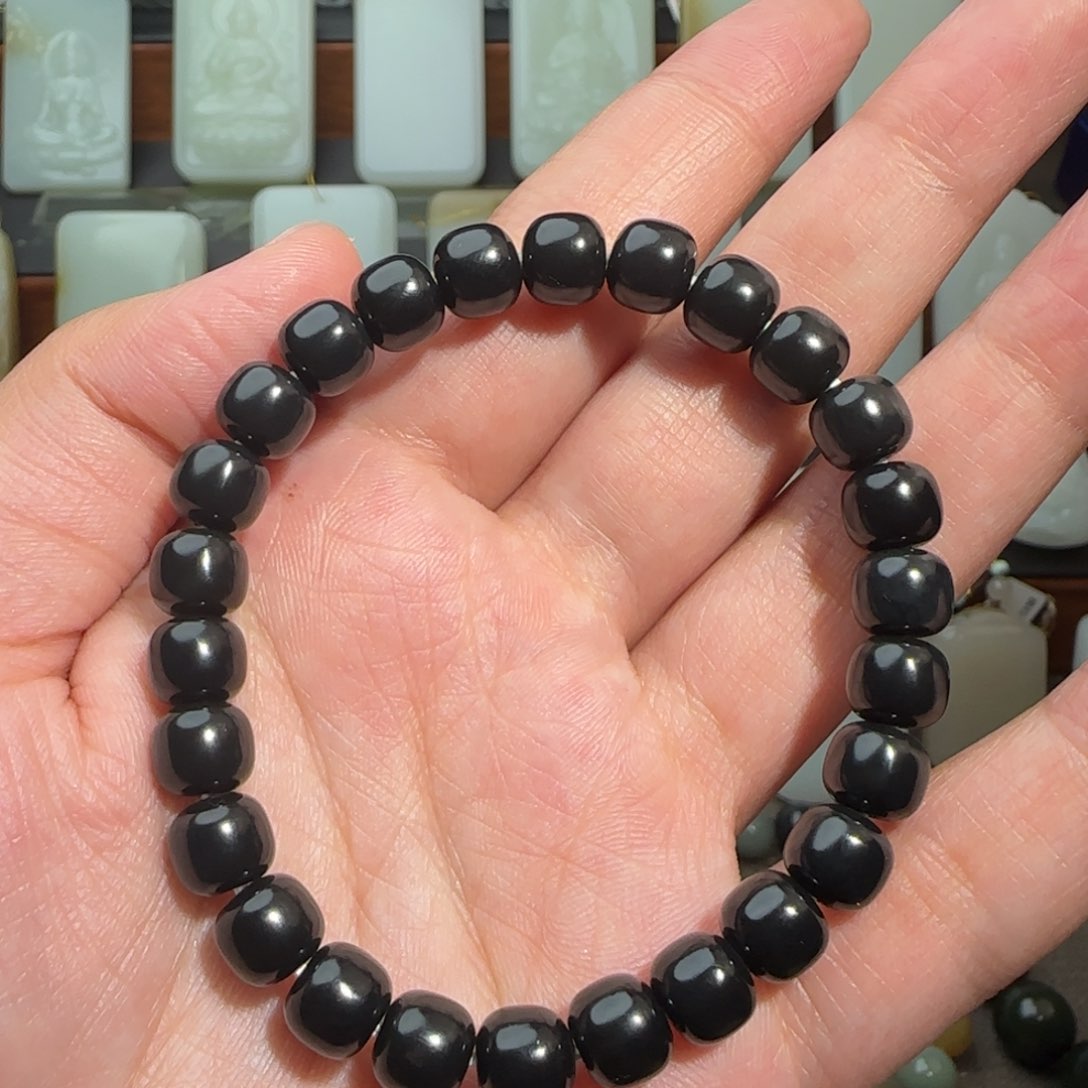 和田玉手链未镶嵌