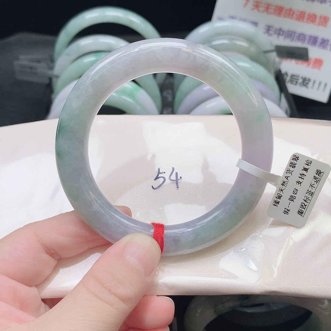 翡翠未镶嵌手镯0996