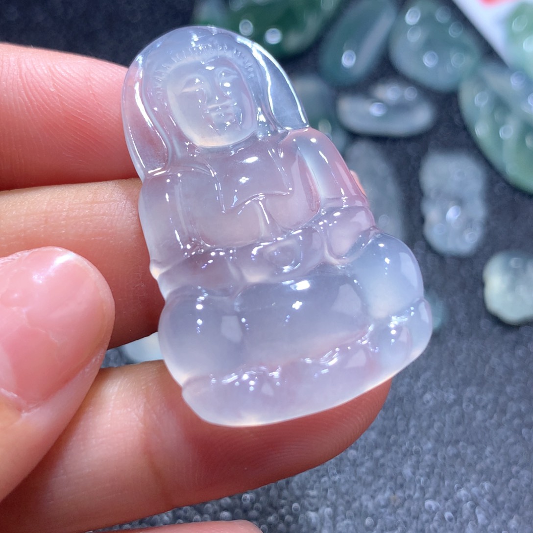 翡翠颈饰未镶嵌缅甸