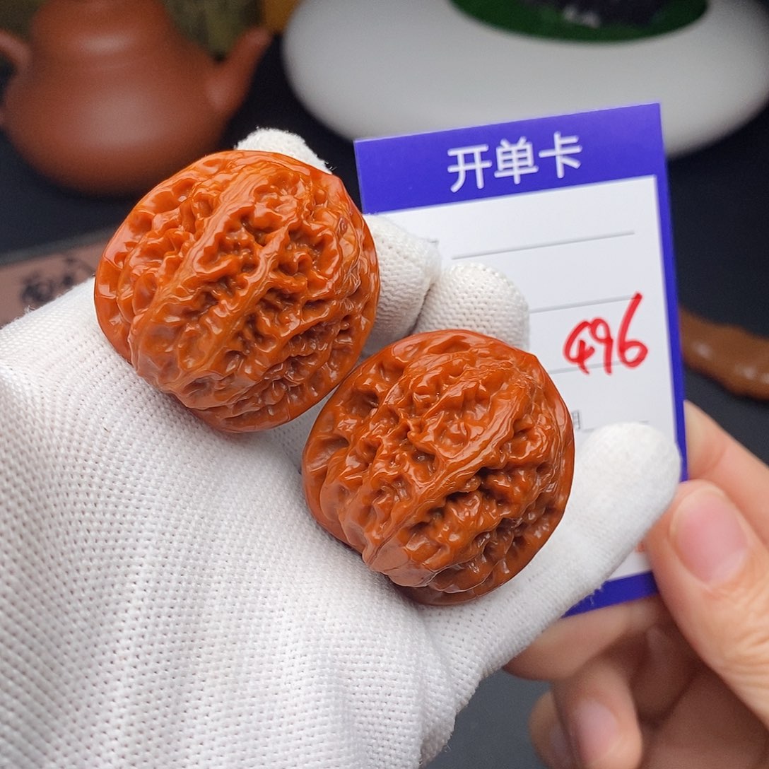 文玩核桃把件37凤凰台496