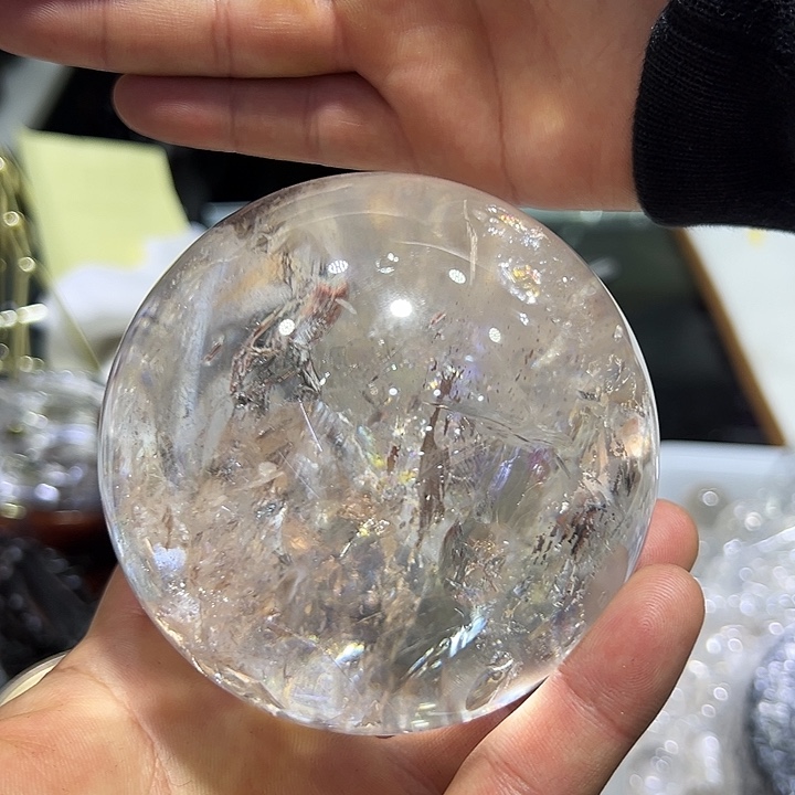 水晶天然水晶球未镶嵌