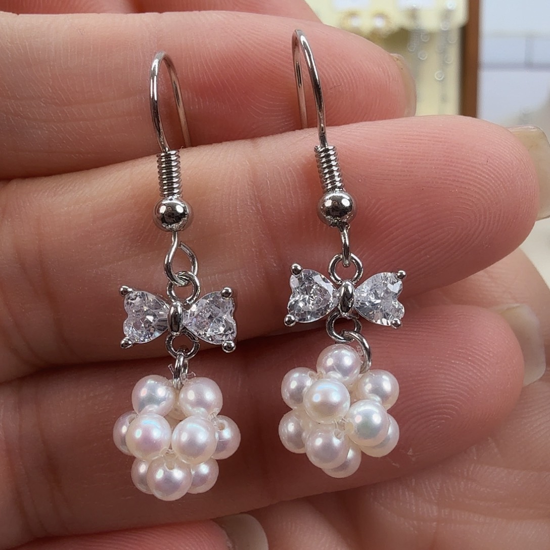 未镶嵌淡水珍珠耳饰