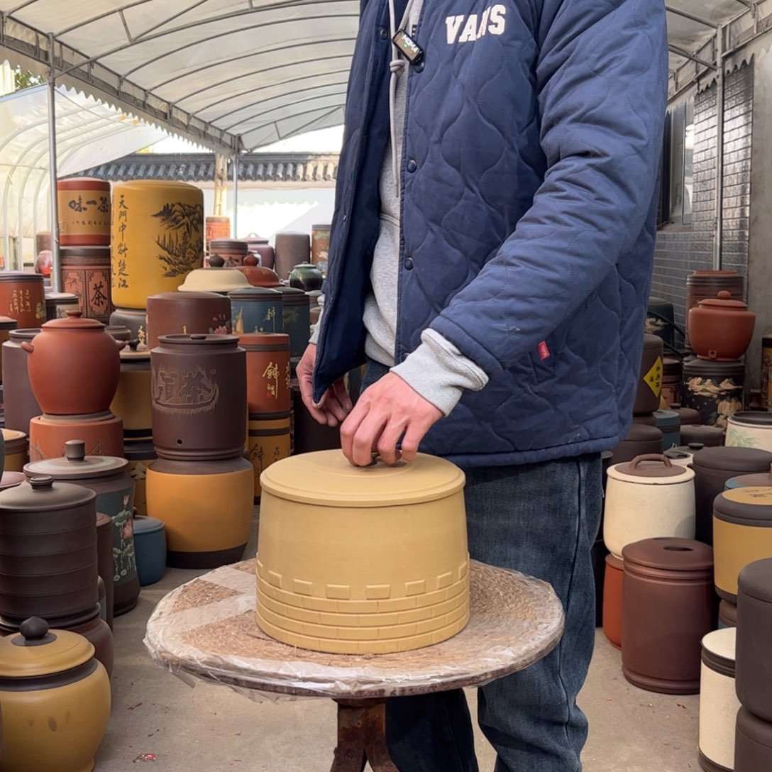 紫砂茶叶罐5 饼茶叶罐