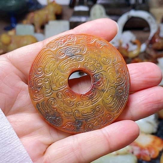 和田玉挂件未镶嵌