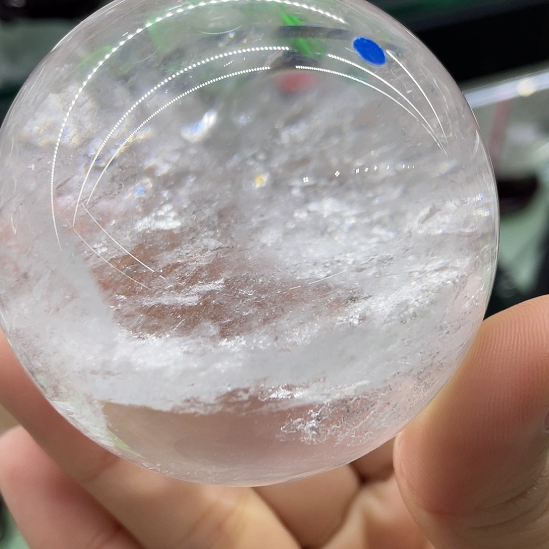 水晶水晶球摆件未镶嵌