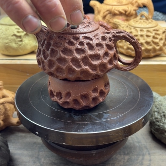 紫砂茶壶全手工制作