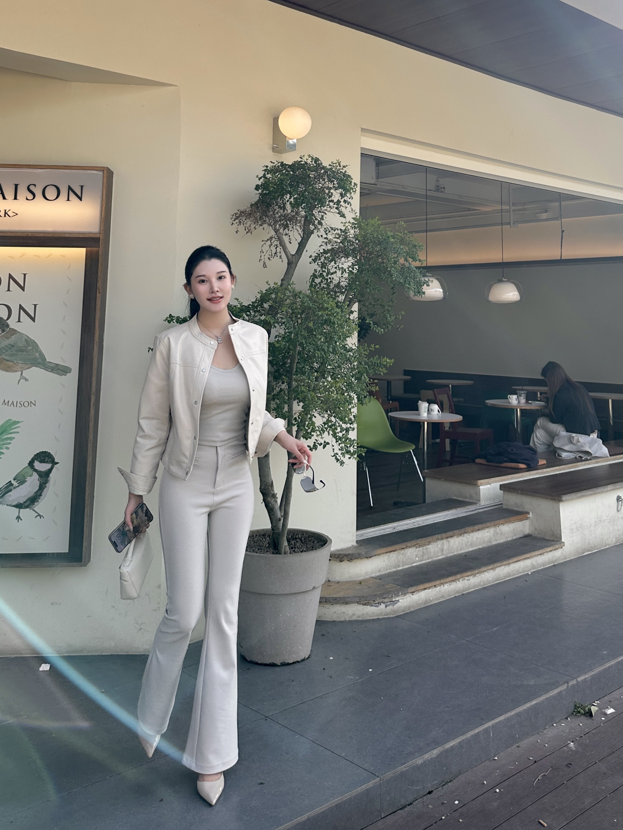 DIDI 定制韩系欧尼大长腿显身材高腰弹力裤