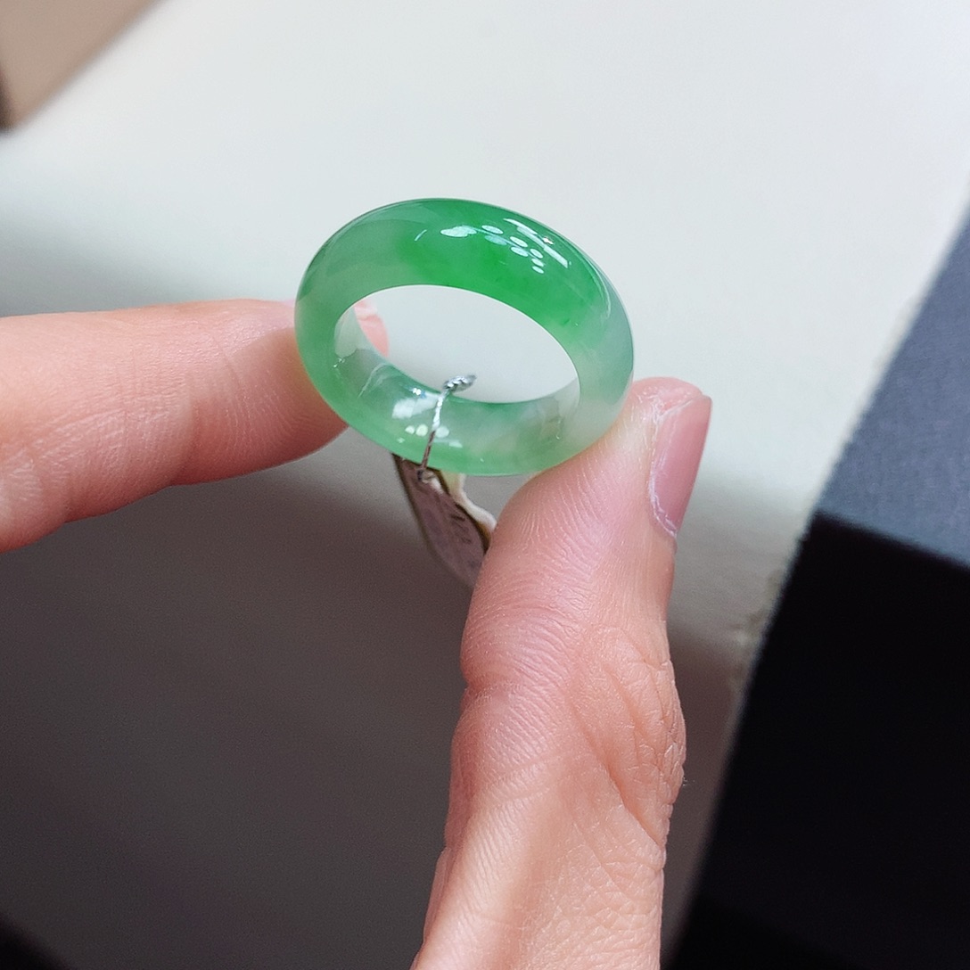 未镶嵌戒指翡翠15号