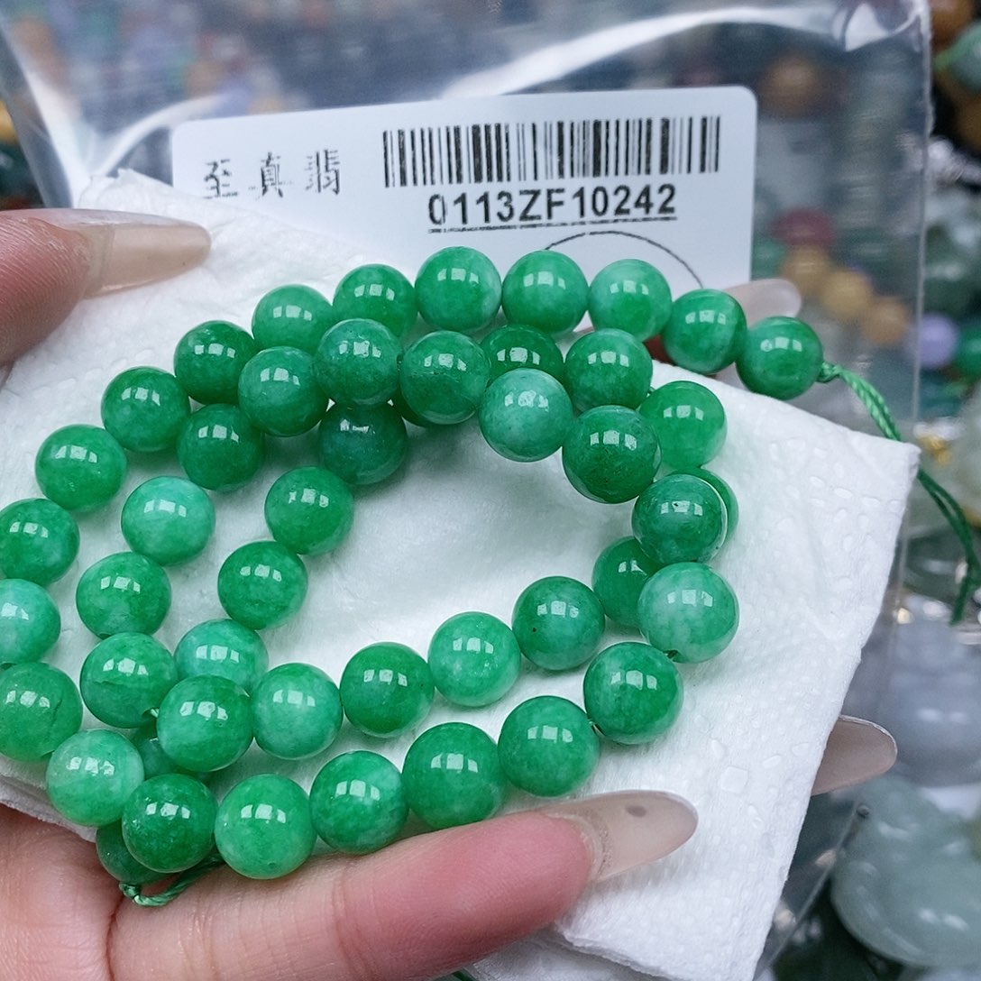 石英质玉手串未镶嵌