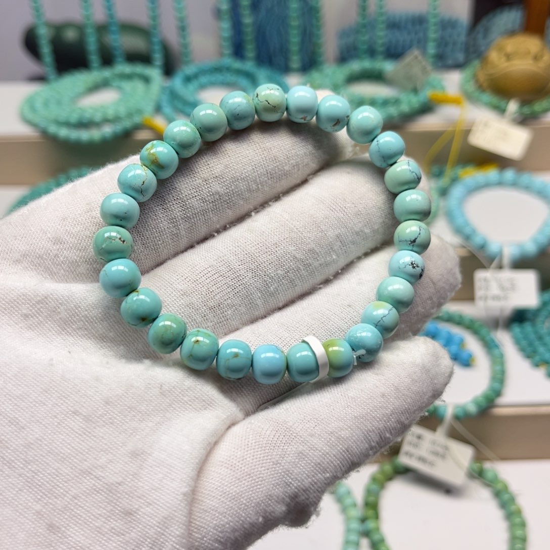 绿松石未镶嵌手链