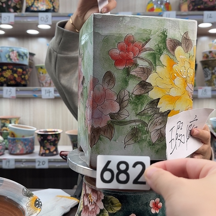 花盆紫砂瑕疵瑕疵682