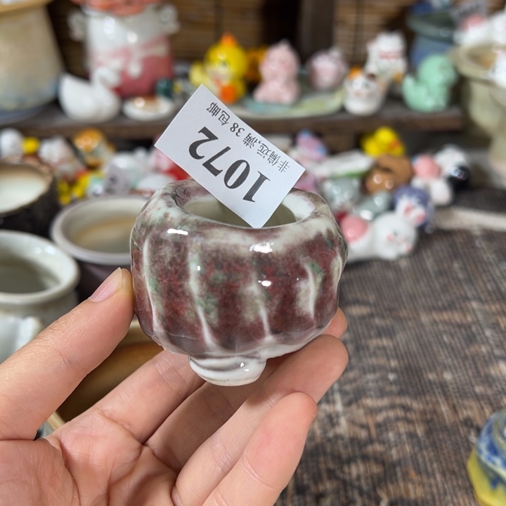 活动价满30包邮景德镇手工花盆