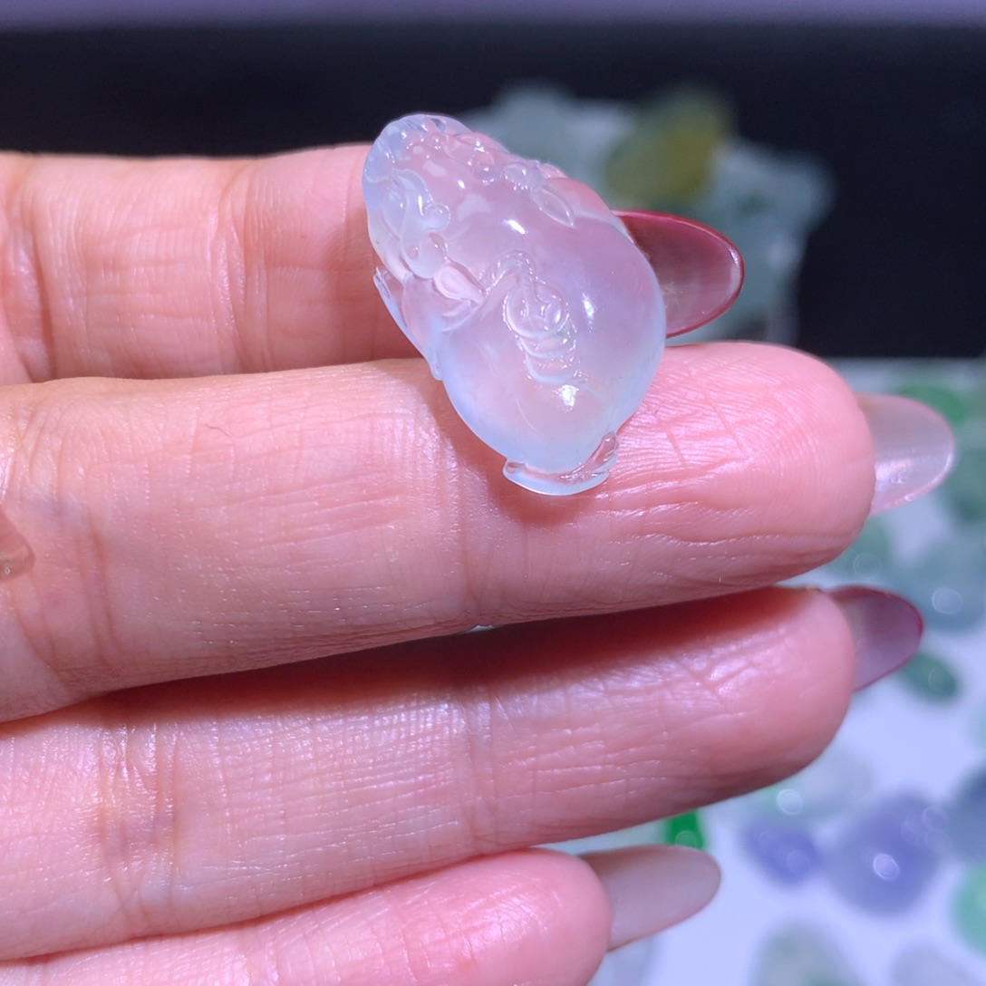 定制翡翠未镶嵌J***N毛货