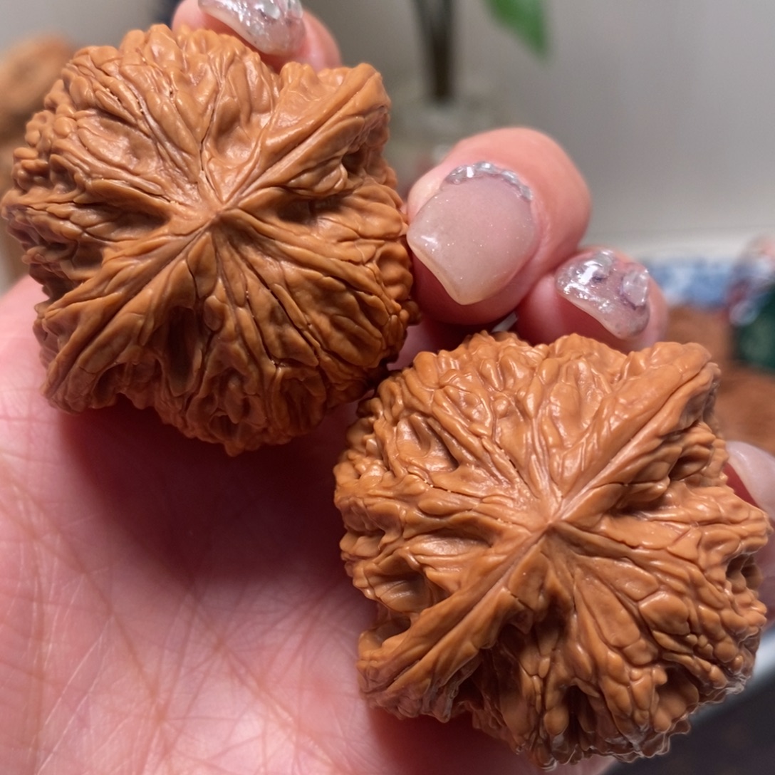 文玩核桃把件41尺寸全品磨盘