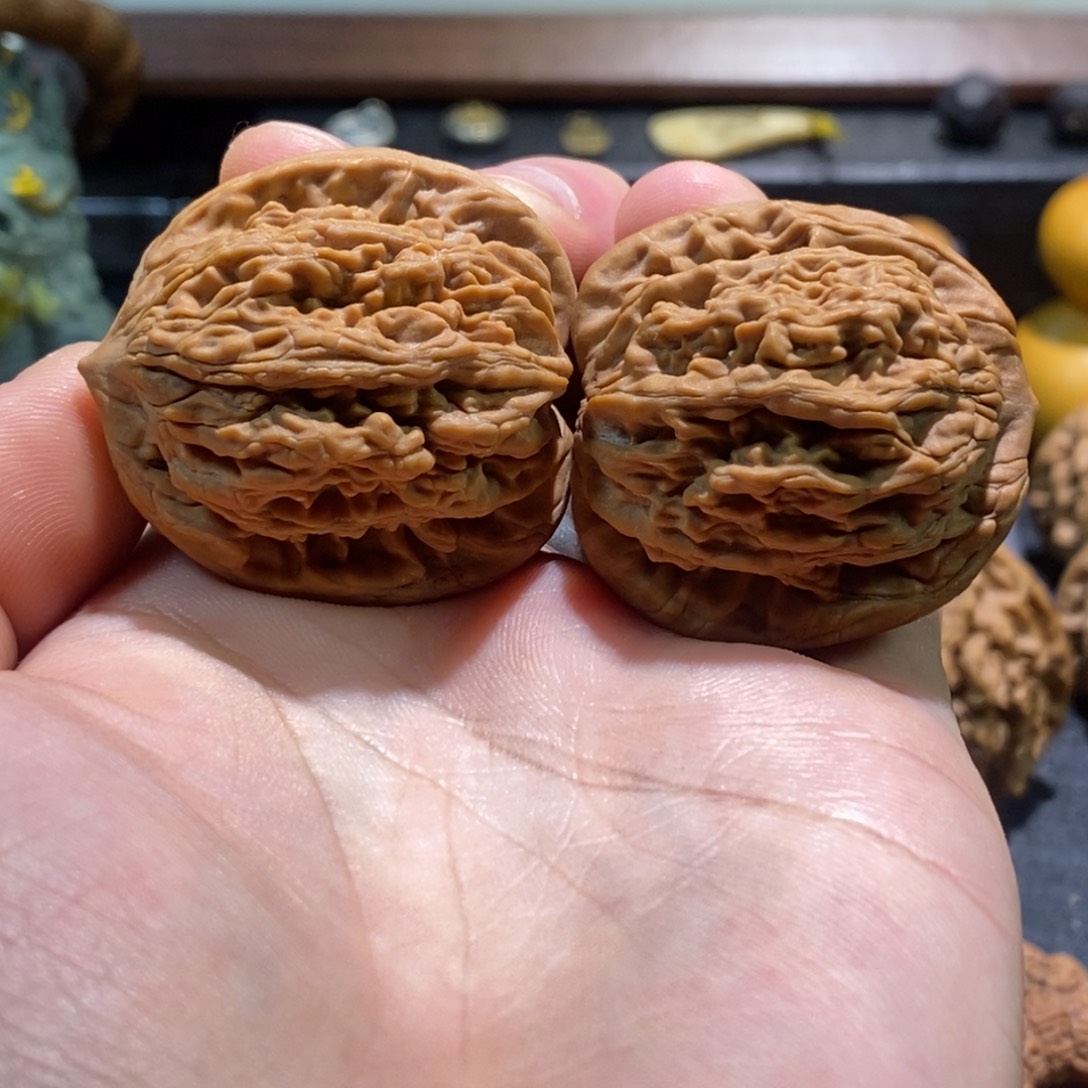 吊坠文玩核桃虎头