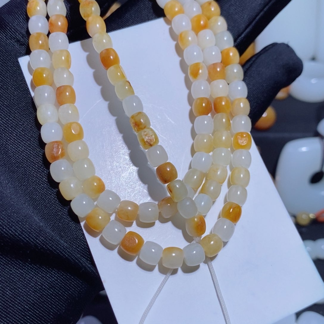 和田玉套链未镶嵌