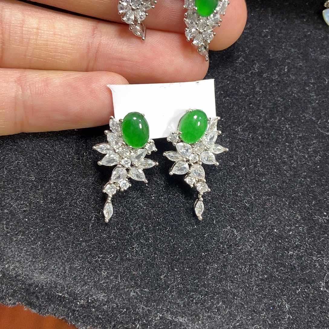 翡翠戒指未镶嵌纯天然A货翡翠