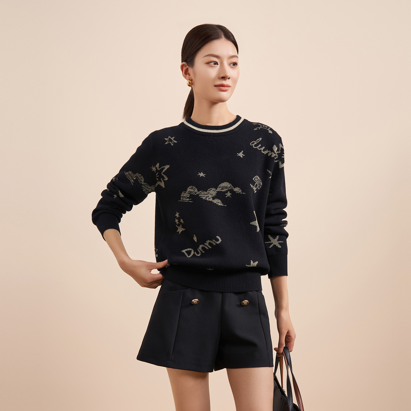 敦奴dunnu羊毛衫FU572161