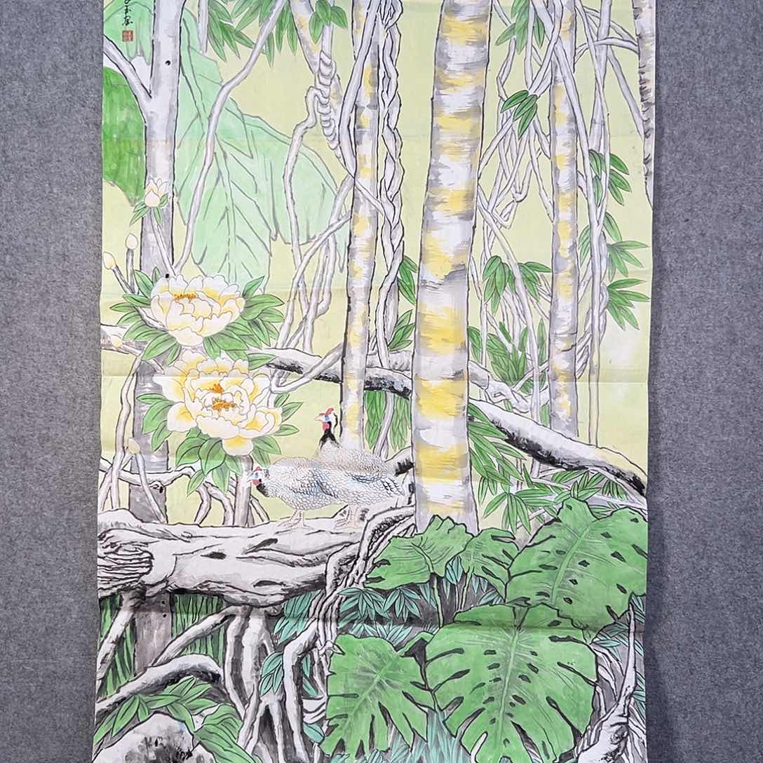 国画831 牡丹花是世界著名花卉