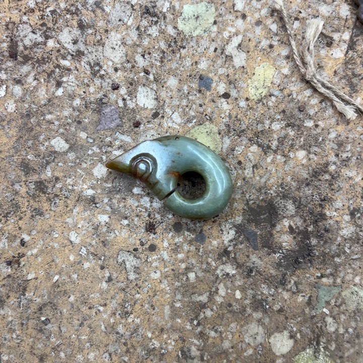 用***0和田玉（青玉）未镶嵌挂件